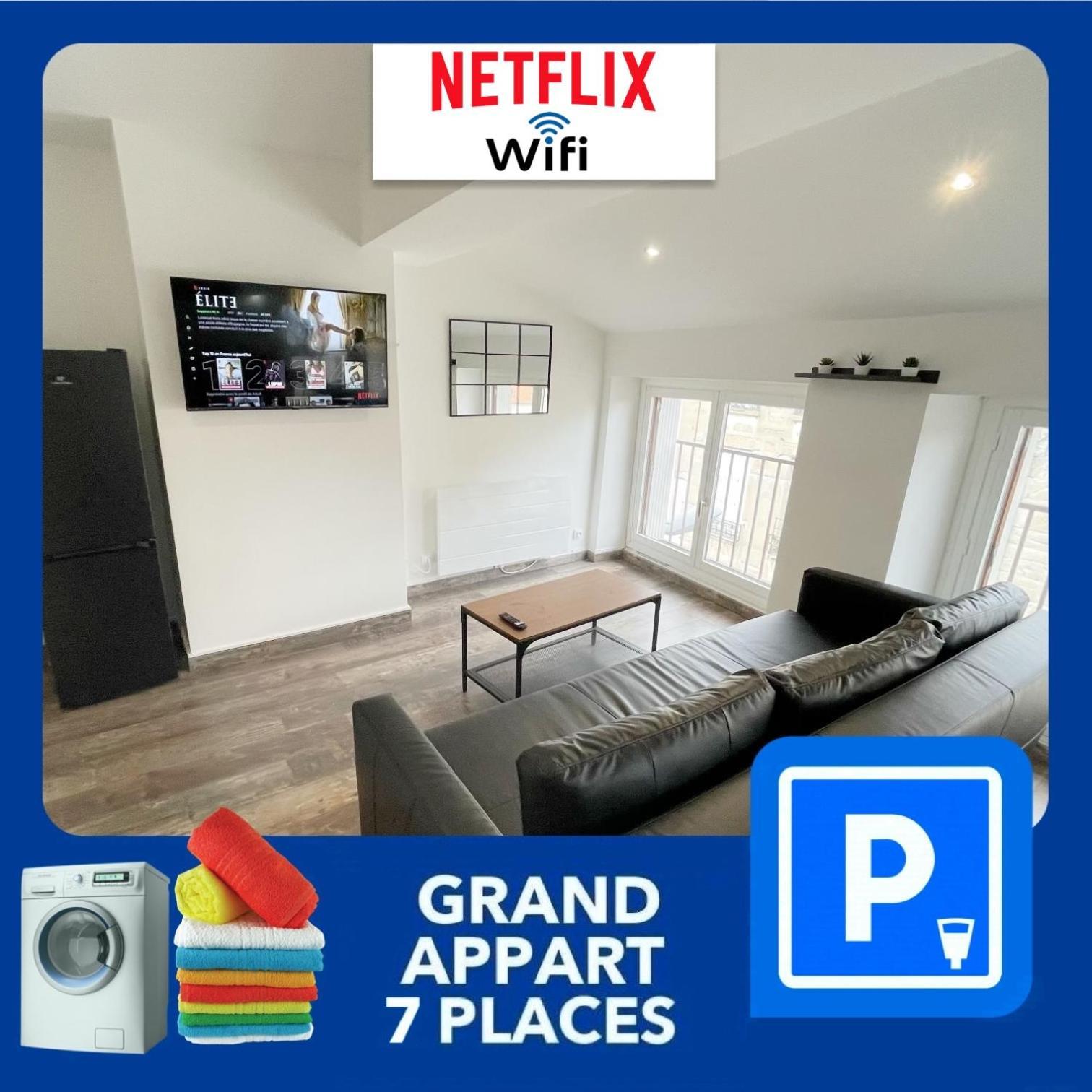Ferienwohnung 017 Chic & Cosy F2 53M2 Hypercentre Wifi Smart Tv Netflix Saint-Etienne  Exterior foto
